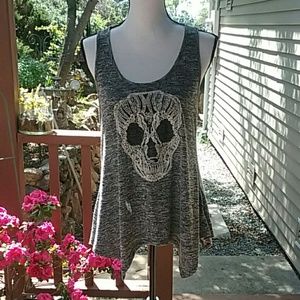 Skull tank top